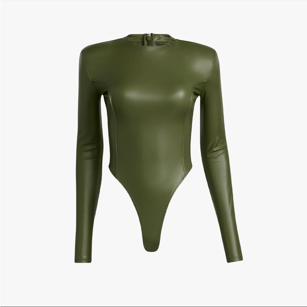 Adidas Ivy Park leather bodysuit